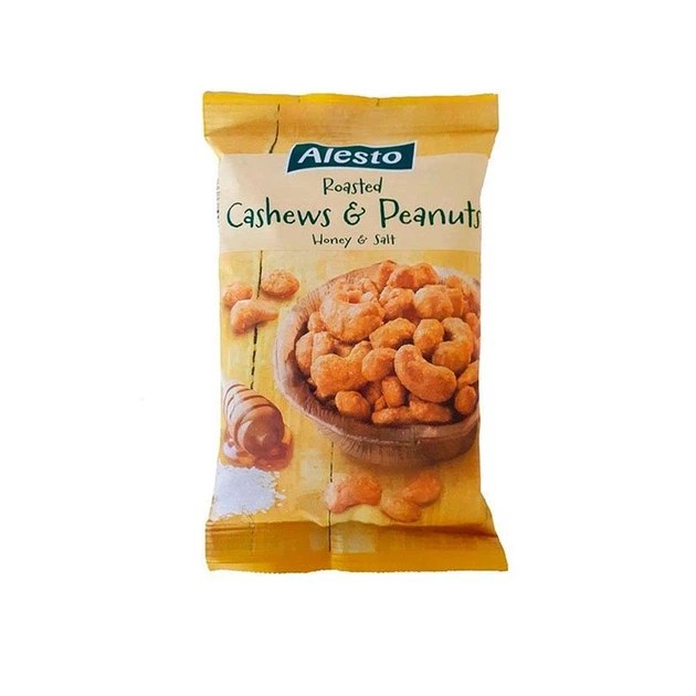 Кешью та арахіс Alesto Honey & Salt обсмажені з медом та сіллю 200 г Кешью та арахіс Alesto Honey & Salt обсмажені з медом та сіллю 200 г