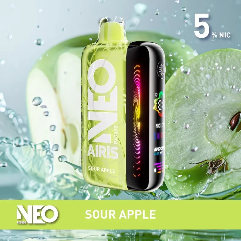 Airis Neo P40000 5%. Кисле Яблуко (Sour Apple) Airis Neo P40000 5%. Кисле Яблуко (Sour Apple)