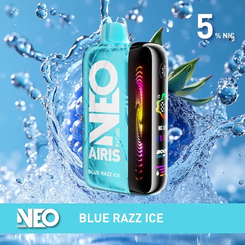 Airis Neo P40000 5%. Блакитна Малина Лід (Blue Razz Ice) Airis Neo P40000 5%. Блакитна Малина Лід (Blue Razz Ice)