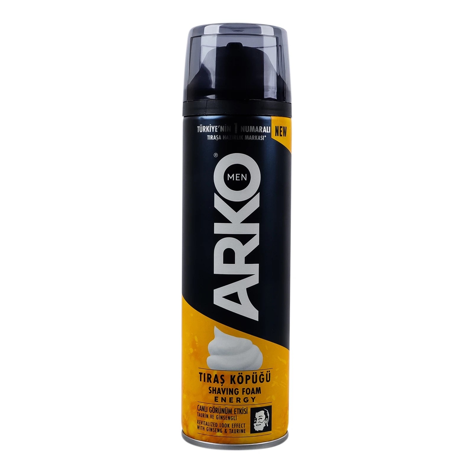 Піна для гоління Arko Men Energy 200 мл Піна для гоління Arko Men Energy 200 мл