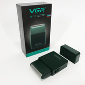 Электробритва VGR V-376 GREEN шейвер, Профессиональный шейвер-электробритва, Портативная бритва. Изображение №21 Электробритва VGR V-376 GREEN шейвер, Профессиональный шейвер-электробритва, Портативная бритва. Изображение №21