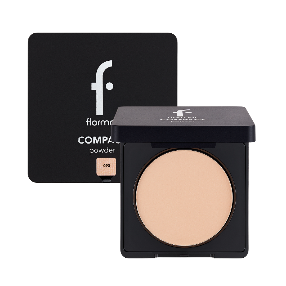 Пудра для лица FlorMar Compact матирующая № 93 Натурально карамельная Пудра для лица FlorMar Compact матирующая № 93 Натурально карамельная