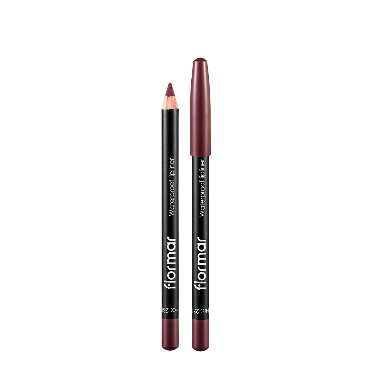 Карандаш для губ Flormar Waterpoof Lipliner водостойкий № 231 Ягодный Berry Stain Карандаш для губ Flormar Waterpoof Lipliner водостойкий № 231 Ягодный Berry Stain