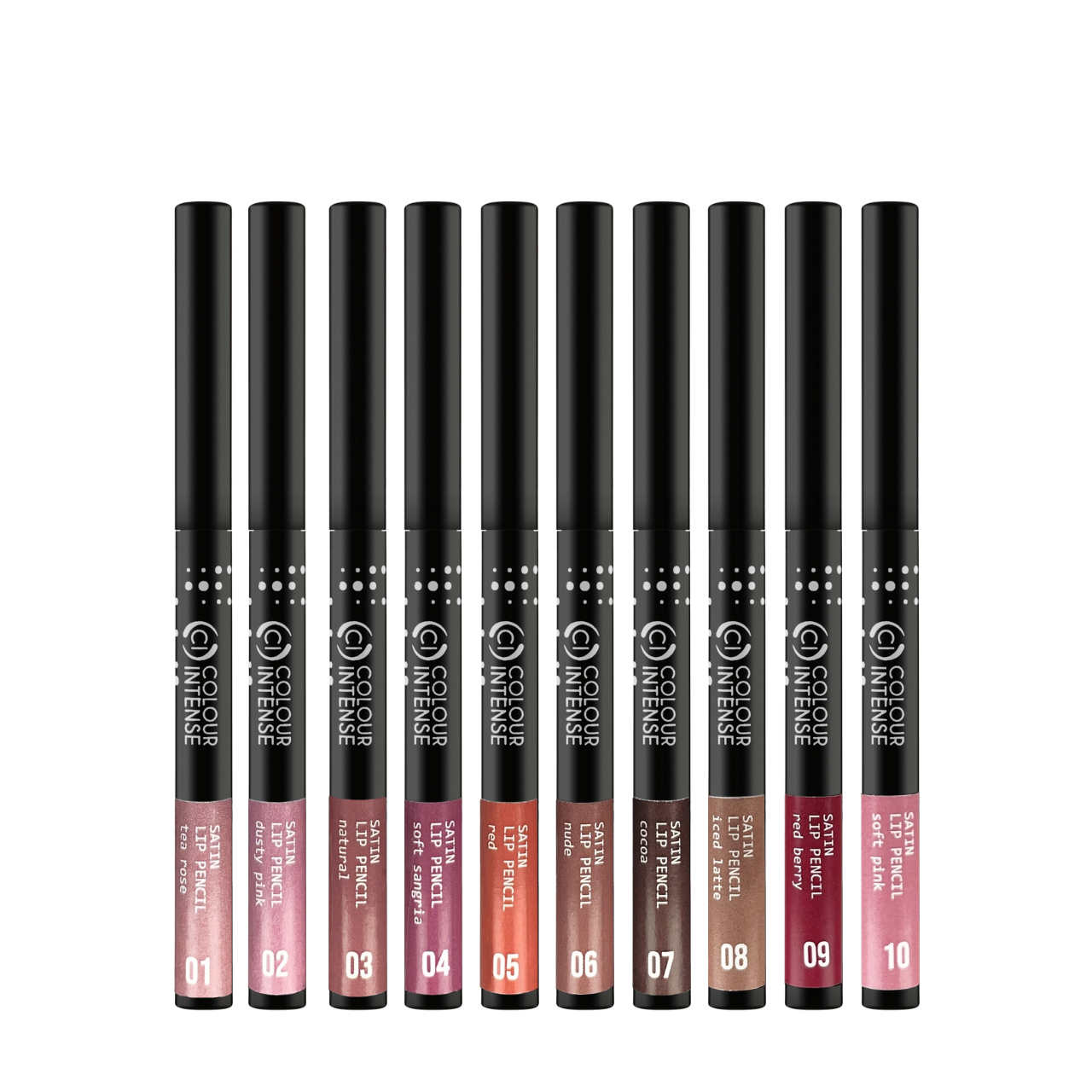 Карандаш для губ механический Colour Intense Satin Lip Pencil № 04 Soft sangria Темно-розовый Карандаш для губ механический Colour Intense Satin Lip Pencil № 04 Soft sangria Темно-розовый