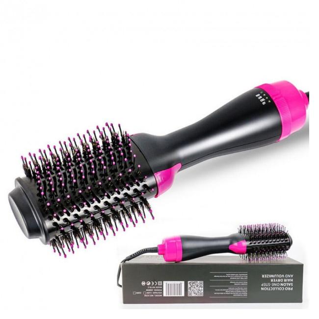 Фен Щетка расческа 3в1 One step Hair Dryer 1000 Вт 3 режима выпрямитель для укладки волос стайлер с функцией ионизации Фен Щетка расческа 3в1 One step Hair Dryer 1000 Вт 3 режима выпрямитель для укладки волос стайлер с функцией ионизации