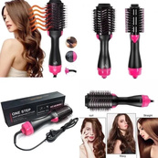 Фен Щетка расческа 3в1 One step Hair Dryer 1000 Вт 3 режима выпрямитель для укладки волос стайлер с функцией ионизации. Изображение №8 Фен Щетка расческа 3в1 One step Hair Dryer 1000 Вт 3 режима выпрямитель для укладки волос стайлер с функцией ионизации. Изображение №8