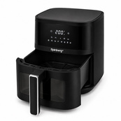 Аэрогриль Rainberg RB-2360 7 л мощностью 3500 Вт с сенсорным управлением и LED-дисплеем. Изображение №3 Аэрогриль Rainberg RB-2360 7 л мощностью 3500 Вт с сенсорным управлением и LED-дисплеем. Изображение №3