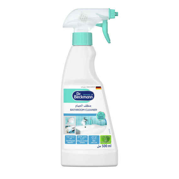 Спрей для чищення ванни Dr Beckmann Bathroom Cleaner 500 мл Спрей для чищення ванни Dr Beckmann Bathroom Cleaner 500 мл