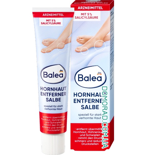 Мазь-крем против мозолей Balea Salbe 50г Мазь-крем против мозолей Balea Salbe 50г