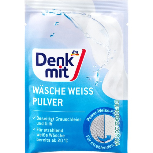 Отбеливатель для одежды Denkmit Wasche Weiss 50 г Отбеливатель для одежды Denkmit Wasche Weiss 50 г