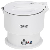 Силіконовий туристичний чайник Adler AD 1377 white 0,6L для подорожей. Изображение №2 Силіконовий туристичний чайник Adler AD 1377 white 0,6L для подорожей. Изображение №2