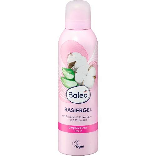 Balea Гель для гоління для жінок Pure Cotton 200ml Balea Гель для гоління для жінок Pure Cotton 200ml