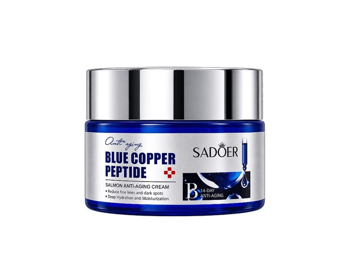 Крем для обличчя з пептидами міді Sadoer Blue Copper Peptide 50 мл Крем для обличчя з пептидами міді Sadoer Blue Copper Peptide 50 мл
