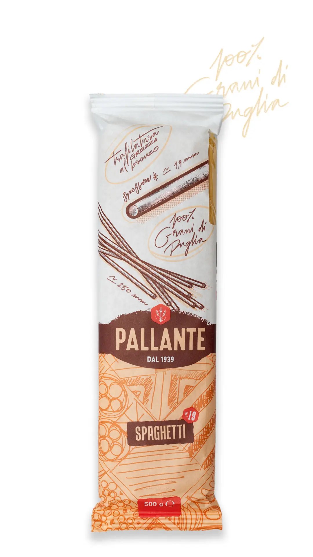 Макаронні вироби Pallante Capellini 500 г Макаронні вироби Pallante Capellini 500 г