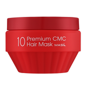 Маска для волос восстановительная Masil 10 Premium CMC с аминокислотами 300 мл. Изображение №2