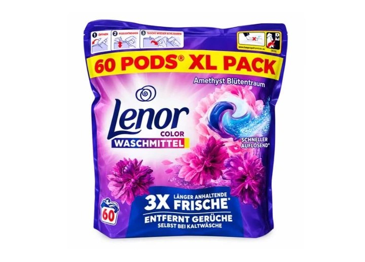 Капсули для прання Lenor Amethyst Color 60 шт Капсули для прання Lenor Amethyst Color 60 шт