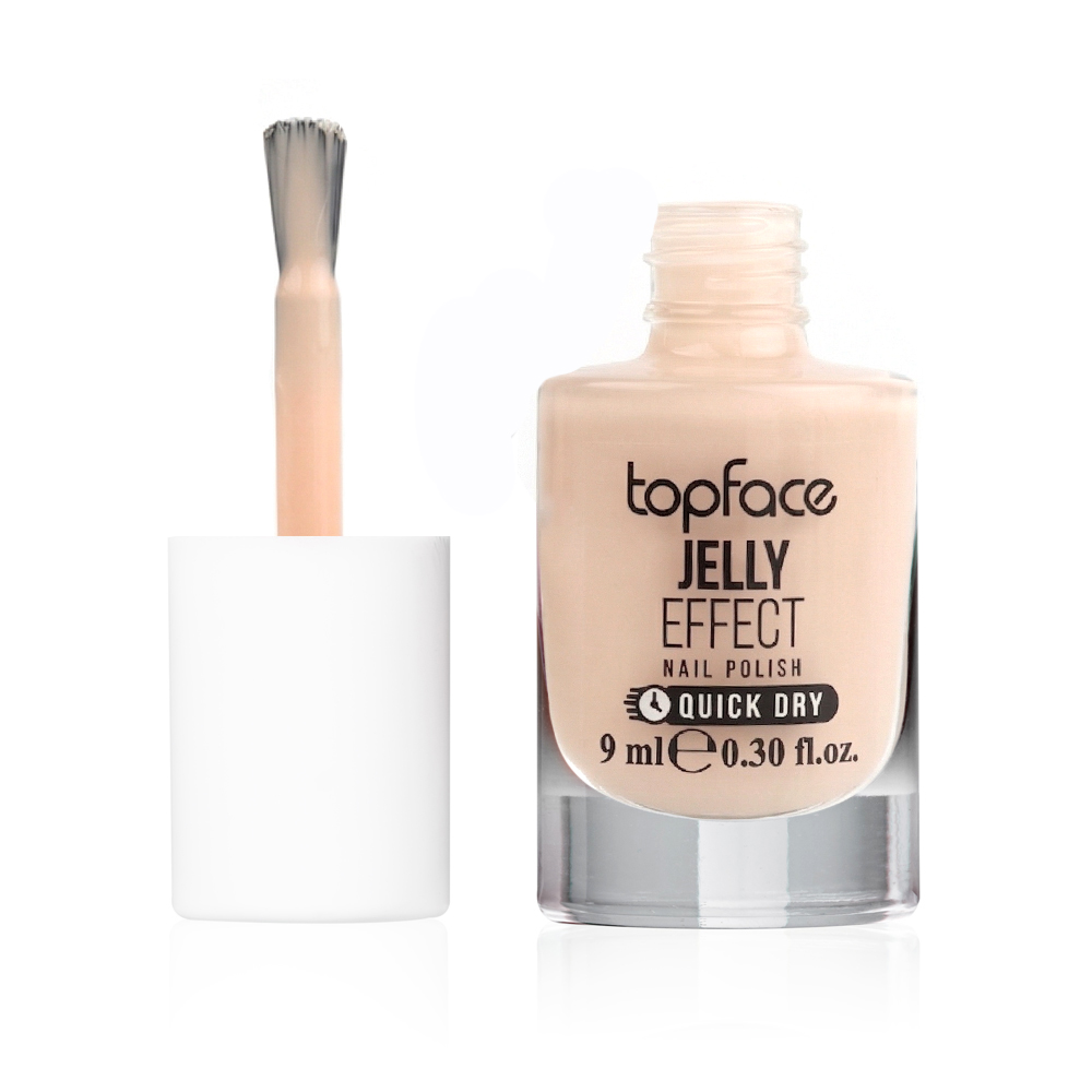Лак для ногтей TopFace "Jelly Effect" - PT110 (9 мл) 85 - теплый бежевый нюд Лак для ногтей TopFace "Jelly Effect" - PT110 (9 мл) 85 - теплый бежевый нюд