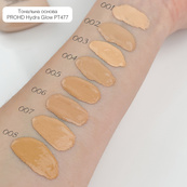 Тональна основа для обличчя Topface PROHD Hydra Glow Foundation PT477 (30 мл) 006 Golden Dune (оливковий беж). Зображення №3 Тональна основа для обличчя Topface PROHD Hydra Glow Foundation PT477 (30 мл) 006 Golden Dune (оливковий беж). Зображення №3