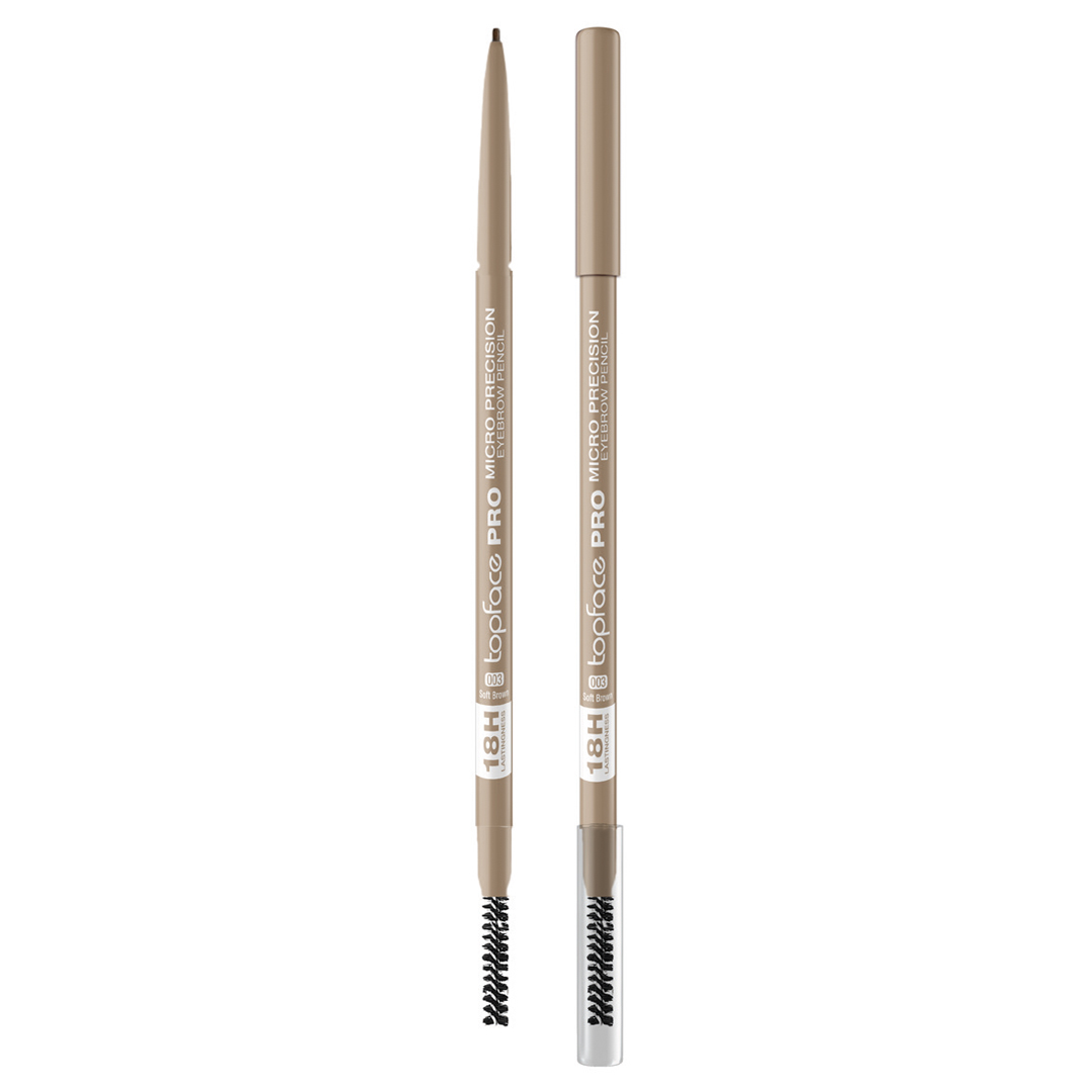 Олівець для брів Topface Micro Precision Eyebrow Pencil PT622 (0,09 г) 03 - Soft Brown (світло-коричневий) Олівець для брів Topface Micro Precision Eyebrow Pencil PT622 (0,09 г) 03 - Soft Brown (світло-коричневий)