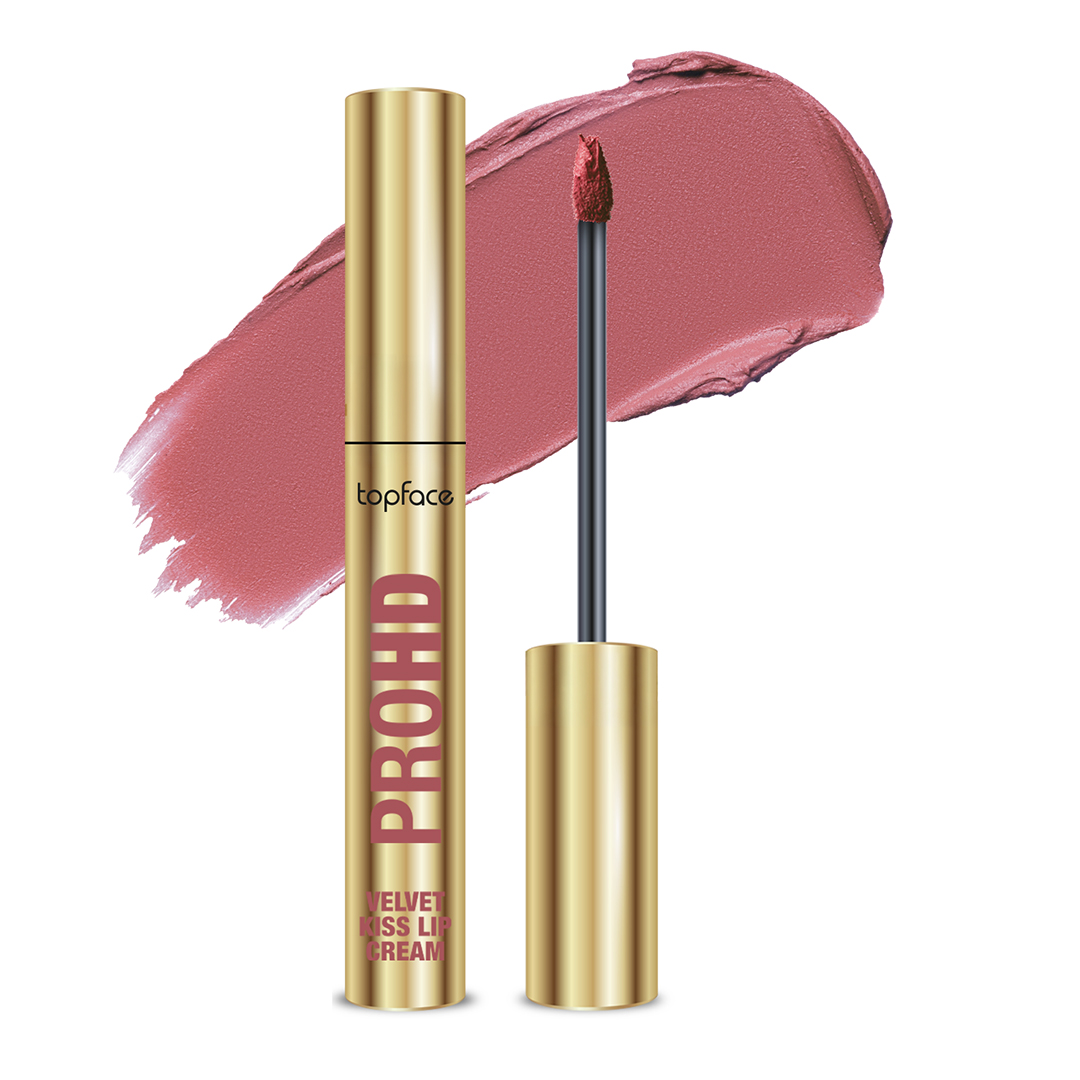 Рідка матова помада Topface PROHD Velvet Kiss Lip Cream PT212 (3 г) 008 Soft Whisper (припилений рожевий) Рідка матова помада Topface PROHD Velvet Kiss Lip Cream PT212 (3 г) 008 Soft Whisper (припилений рожевий)