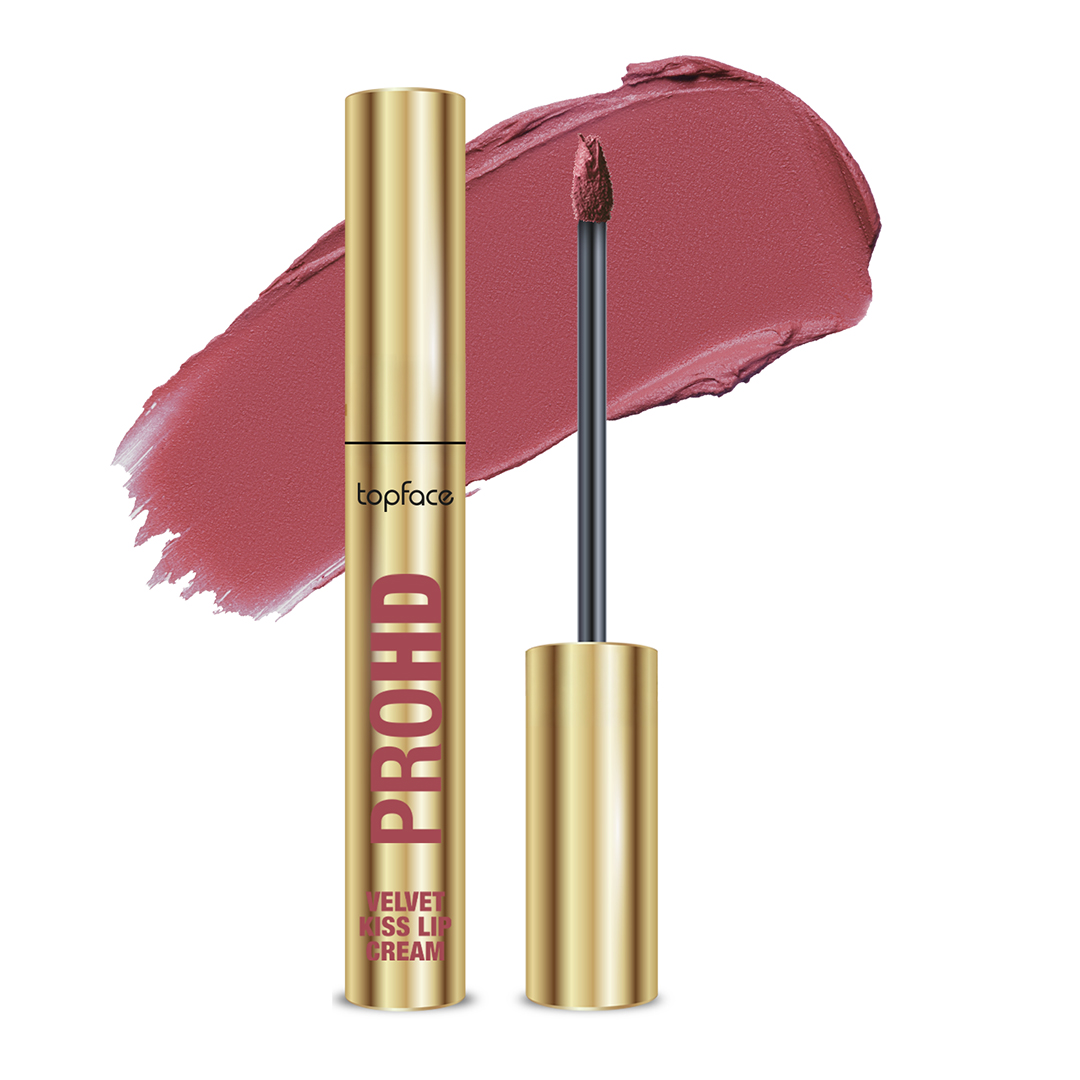 Рідка матова помада Topface PROHD Velvet Kiss Lip Cream PT212 (3 г) 009 Dusty Bloom (припилений рожево-ліловий) Рідка матова помада Topface PROHD Velvet Kiss Lip Cream PT212 (3 г) 009 Dusty Bloom (припилений рожево-ліловий)