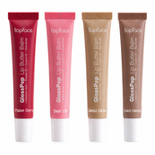 Блиск-бальзам для губ Topface GlossPop Lip Butter Balm PT161 (15 г) 001 Vanilla Cream (молочно-прозорий). Зображення №2