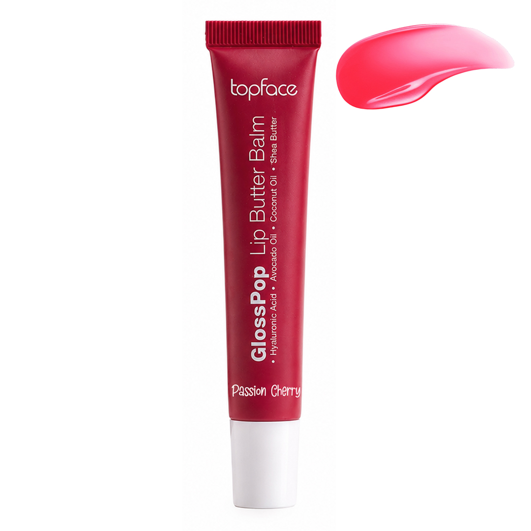 Блиск-бальзам для губ Topface GlossPop Lip Butter Balm PT161 (15 г) 003 Passion Cherry (ягідно-червоний) Блиск-бальзам для губ Topface GlossPop Lip Butter Balm PT161 (15 г) 003 Passion Cherry (ягідно-червоний)