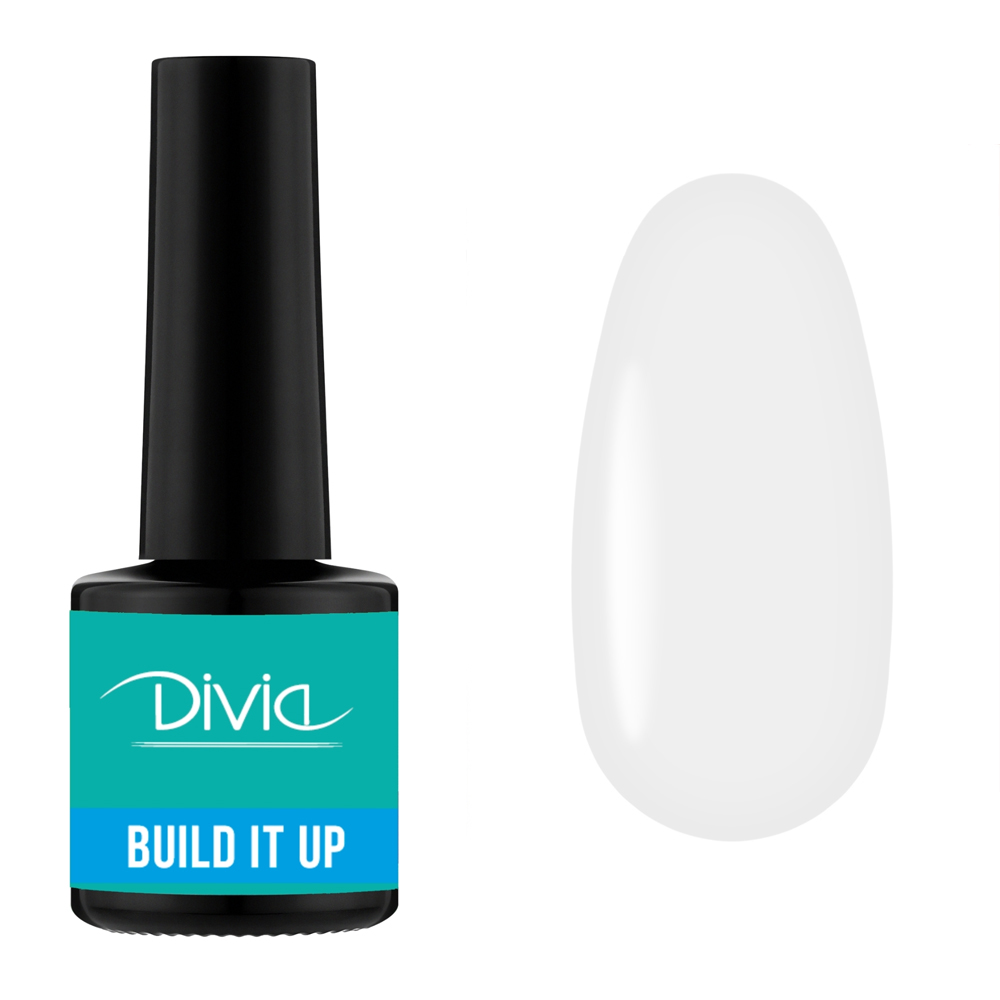 Рідкий гель для нігтів Divia "Build It Up" - Di1001 (8 мл) BU02 - Stronger Gel прозорий Рідкий гель для нігтів Divia "Build It Up" - Di1001 (8 мл) BU02 - Stronger Gel прозорий