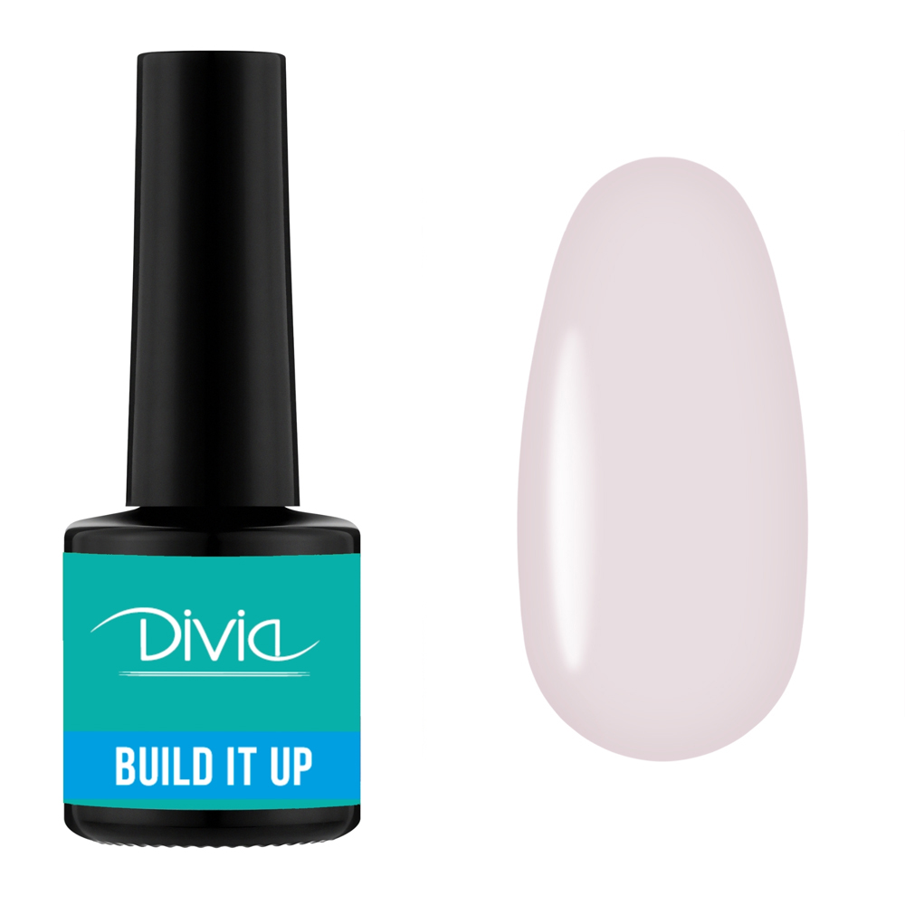 Рідкий гель для нігтів Divia "Build It Up" - Di1001 (8 мл) BU07 - Pale Pink блідо-рожевий Рідкий гель для нігтів Divia "Build It Up" - Di1001 (8 мл) BU07 - Pale Pink блідо-рожевий
