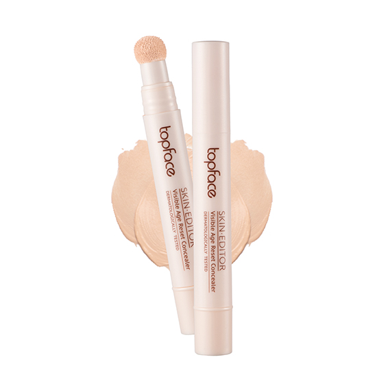 Консилер Topface "Skin Editor - Concealer Matte Visible Age Reset" - PT466 (5,5 мл) 001 - Ivory (слонова кістка) Консилер Topface "Skin Editor - Concealer Matte Visible Age Reset" - PT466 (5,5 мл) 001 - Ivory (слонова кістка)
