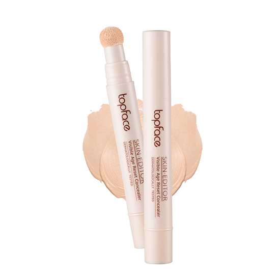 Консилер Topface "Skin Editor - Concealer Matte Visible Age Reset" - PT466 (5,5 мл) 002 - Beige (бежевий) Консилер Topface "Skin Editor - Concealer Matte Visible Age Reset" - PT466 (5,5 мл) 002 - Beige (бежевий)