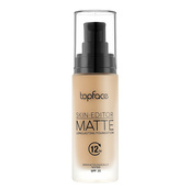 Тональна основа Topface "Skin Editor - Matte Longlasting Foundation" - PT465 (32 мл) 002 - Light Beige (світло-бежевий). Зображення №2 Тональна основа Topface "Skin Editor - Matte Longlasting Foundation" - PT465 (32 мл) 002 - Light Beige (світло-бежевий). Зображення №2