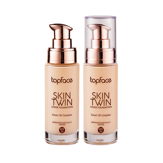 Тональна основа Topface "Skin Twin - Cover Foundation" - PT464 (32 мл) 01 - Ivory (слонова кістка) Тональна основа Topface "Skin Twin - Cover Foundation" - PT464 (32 мл) 01 - Ivory (слонова кістка)