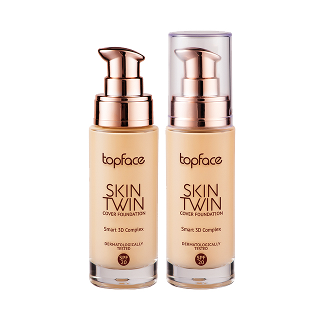 Тональна основа Topface "Skin Twin - Cover Foundation" - PT464 (32 мл) 02 - Light Rose Beige (світлий рожево-бежевий) Тональна основа Topface "Skin Twin - Cover Foundation" - PT464 (32 мл) 02 - Light Rose Beige (світлий рожево-бежевий)
