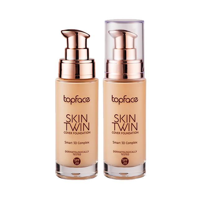 Тональна основа Topface "Skin Twin - Cover Foundation" - PT464 (32 мл) 03 - Light Beige (світло-бежевий) Тональна основа Topface "Skin Twin - Cover Foundation" - PT464 (32 мл) 03 - Light Beige (світло-бежевий)