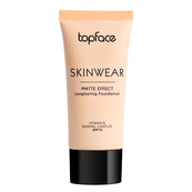 Тональний крем Topface "Skinwear - Matte Effect Longlasting Foundation" - PT468 (30 мл) 001 - Ivory (слонова кістка). Зображення №2 Тональний крем Topface "Skinwear - Matte Effect Longlasting Foundation" - PT468 (30 мл) 001 - Ivory (слонова кістка). Зображення №2
