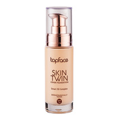 Тональная основа Topface "Skin Twin - Cover Foundation" - PT464 (32 мл) 04 - Nude - (бежевый). Изображение №2