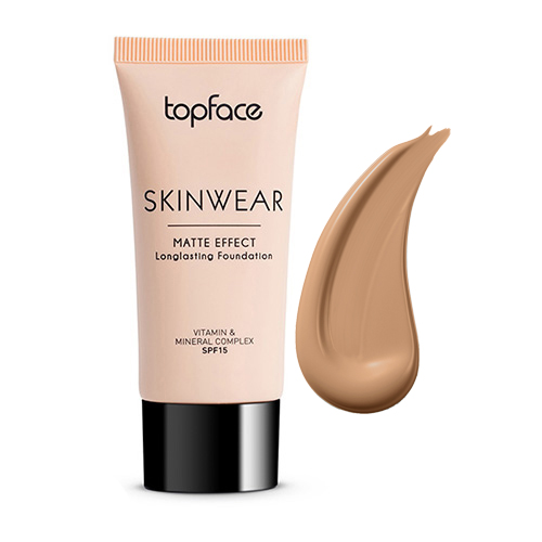 Тональний крем Topface "Skinwear - Matte Effect Longlasting Foundation" - PT468 (30 мл) 006 - Dark Sand (темний піщаний) Тональний крем Topface "Skinwear - Matte Effect Longlasting Foundation" - PT468 (30 мл) 006 - Dark Sand (темний піщаний)