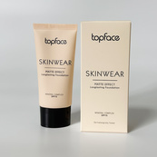 Тональний крем Topface "Skinwear - Matte Effect Longlasting Foundation" - PT468 (30 мл) 006 - Dark Sand (темний піщаний). Зображення №3 Тональний крем Topface "Skinwear - Matte Effect Longlasting Foundation" - PT468 (30 мл) 006 - Dark Sand (темний піщаний). Зображення №3