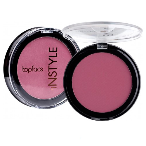 Рум'яна одноколірні TopFace "Instyle - Blush On" - PT354 (10 г) 010 - ягідно-рожевий матовий Рум'яна одноколірні TopFace "Instyle - Blush On" - PT354 (10 г) 010 - ягідно-рожевий матовий