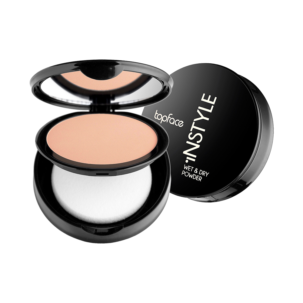 Пудра компактна Topface "Instyle - Wet & Dry Powder" - PT261 (10 г) 008 - Sunny Beige (медово-бежевий) Пудра компактна Topface "Instyle - Wet & Dry Powder" - PT261 (10 г) 008 - Sunny Beige (медово-бежевий)
