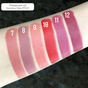 Помада для губ TopFace "Sensitive - Stylo Lipstick" - PT157 (3,5 г) 006 - Pinky Charm (рожево-кораловий). Зображення №4