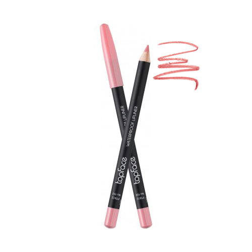 Олівець для губ водостійкий TopFace "Waterproof Lipliner" - PT613 (1,14 г) 103 - світло-рожевий Олівець для губ водостійкий TopFace "Waterproof Lipliner" - PT613 (1,14 г) 103 - світло-рожевий