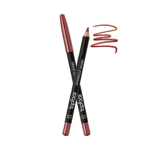 Карандаш для губ водостойкий TopFace "Waterproof Lipliner" - PT613 (1,14 г) 110 - сиренево-коричневый Карандаш для губ водостойкий TopFace "Waterproof Lipliner" - PT613 (1,14 г) 110 - сиренево-коричневый