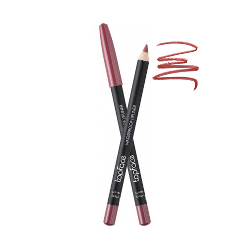 Карандаш для губ водостойкий TopFace "Waterproof Lipliner" - PT613 (1,14 г) 111 - коричневый Карандаш для губ водостойкий TopFace "Waterproof Lipliner" - PT613 (1,14 г) 111 - коричневый