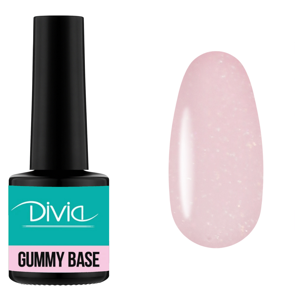 База камуфлирующая для ногтей Divia "Gummy Base" - Di1007 (8 мл) GB08 - Shimmer Peachpuff (светло-персиковый с шиммером) База камуфлирующая для ногтей Divia "Gummy Base" - Di1007 (8 мл) GB08 - Shimmer Peachpuff (светло-персиковый с шиммером)