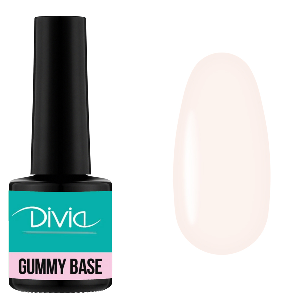 База камуфлирующая для ногтей Divia "Gummy Base" - Di1007 (8 мл) GB09 - Nude (натуральный) База камуфлирующая для ногтей Divia "Gummy Base" - Di1007 (8 мл) GB09 - Nude (натуральный)