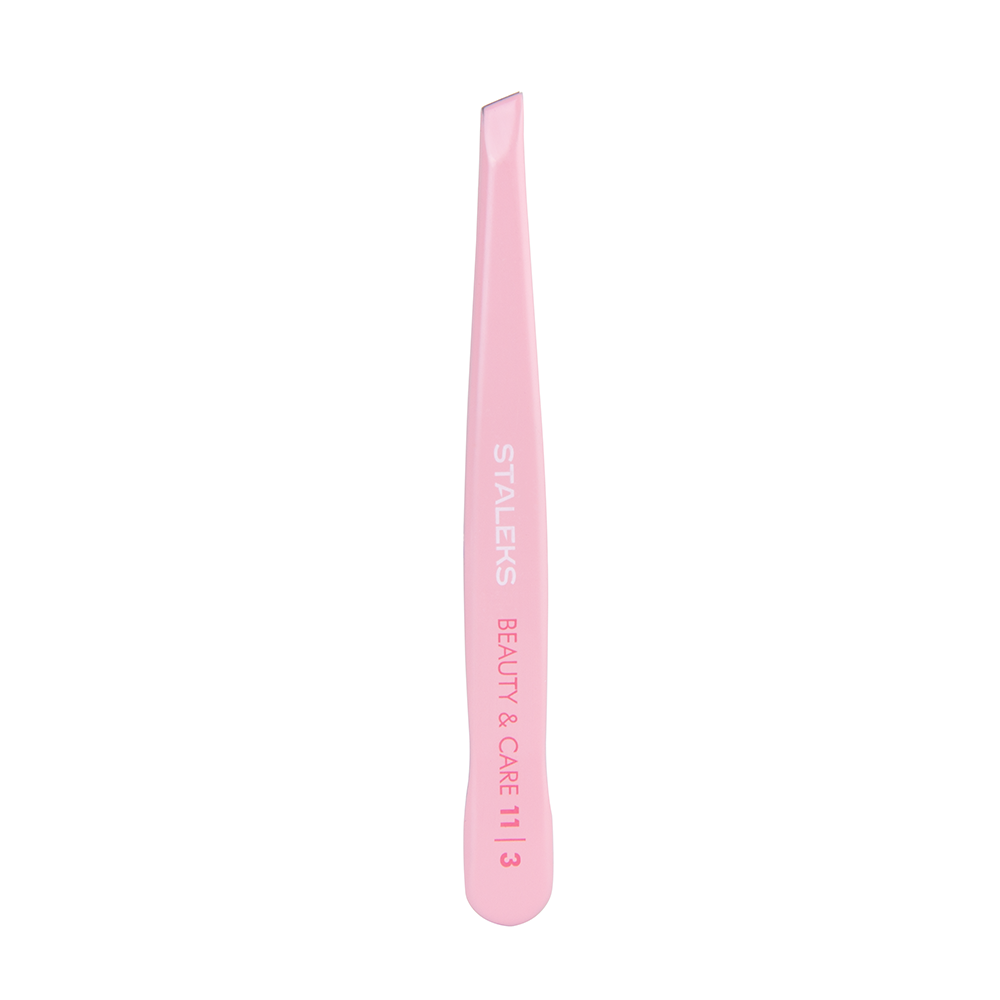 Пінцет для брів скошений Beauty&Care TBC-11-3 Сталекс Пінцет для брів скошений Beauty&Care TBC-11-3 Сталекс