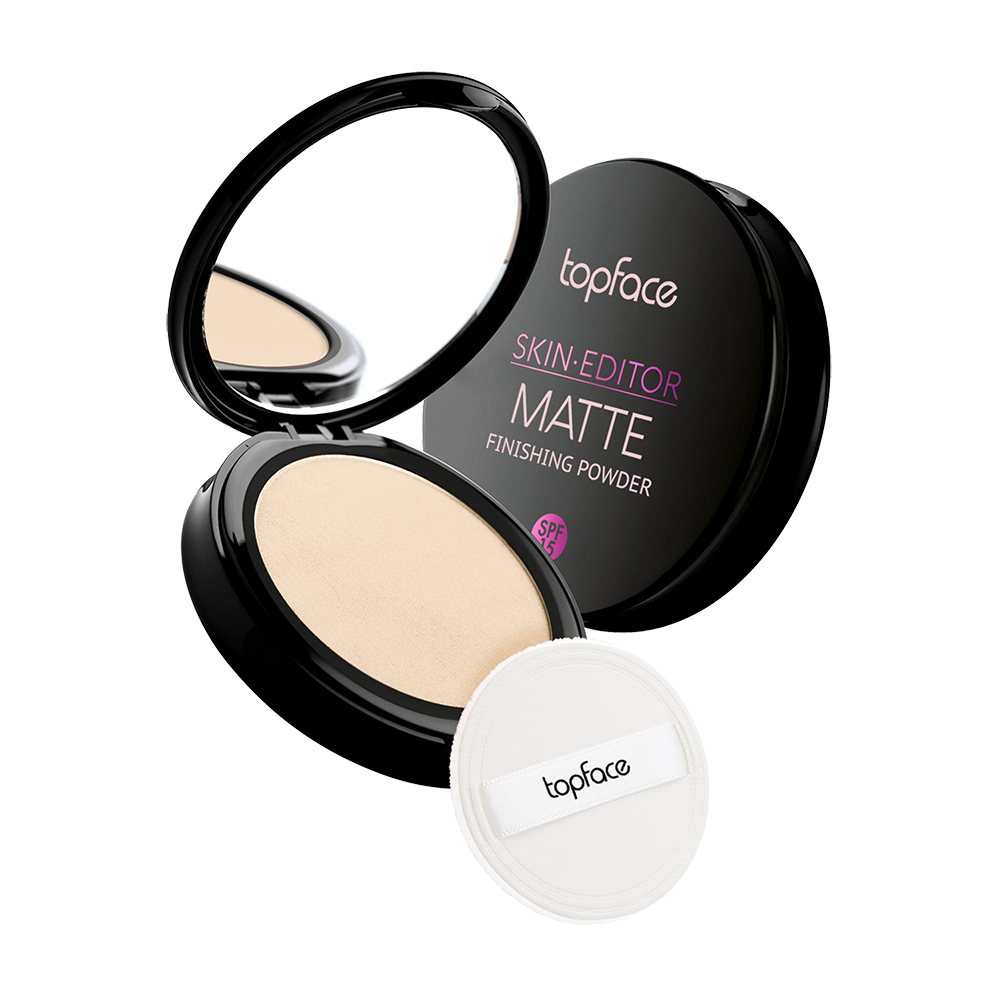 Пудра компактна Topface "Skin Editor - Matte Finishing Powder" - PT263 (10 г) 03 - Light Beige (світлий бежевий) Пудра компактна Topface "Skin Editor - Matte Finishing Powder" - PT263 (10 г) 03 - Light Beige (світлий бежевий)