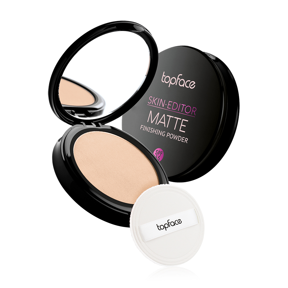 Пудра компактна Topface "Skin Editor - Matte Finishing Powder" - PT263 (10 г) 04 - Warm Beige (бежевий) Пудра компактна Topface "Skin Editor - Matte Finishing Powder" - PT263 (10 г) 04 - Warm Beige (бежевий)